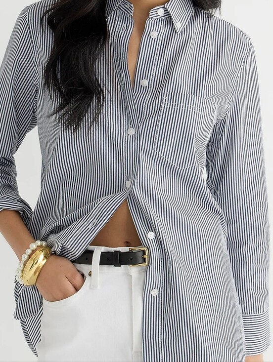 J. Crew Tops - J.CREW HABERDASHERY BUTTON DOWN